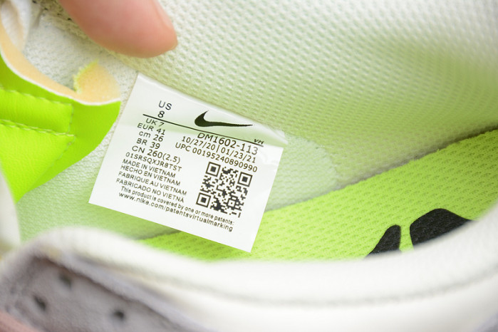 nike dunk low lthr ow grey em1602-113