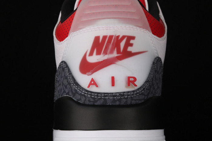 air jordan 3 retro se fire red denim (2020) japan version cz6431 100