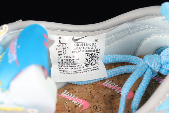 union x nike cortez blue pink dr1413-002