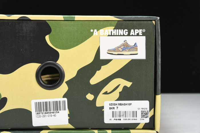 bape sta low sneaker 191042-011