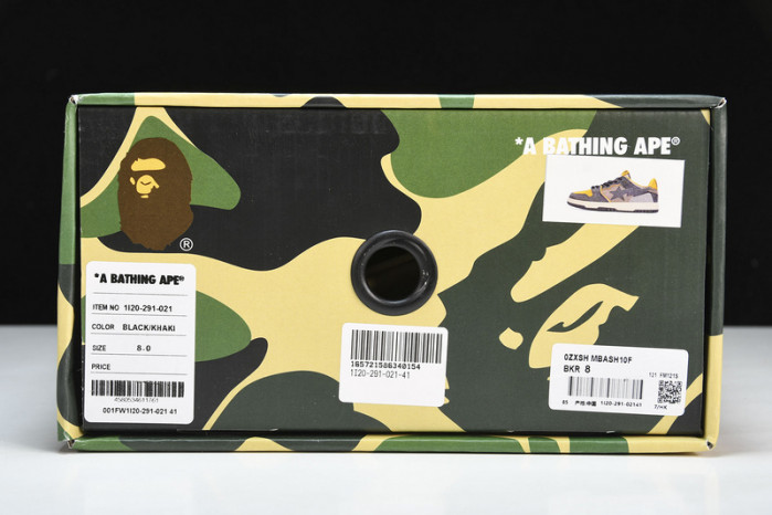 bape sta low sneaker 191042-012