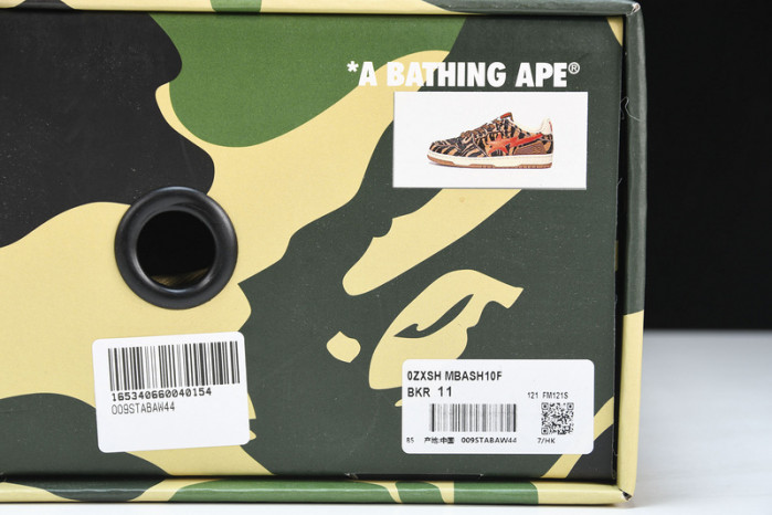 bape sta low sneaker 191042-013