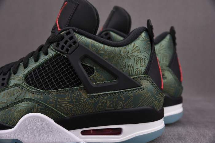 new air jordan 4 se laser green aj4-1043515