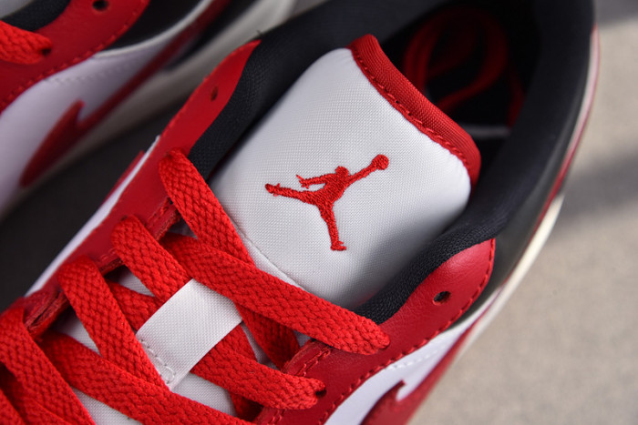 jordan 1 low reverse black toe (w) dc0774-160