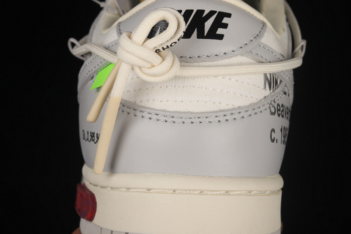 nike dunk low off-white lot 25 - dm1602-121