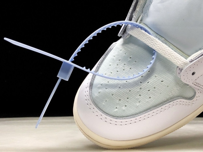 air jordan 1 retro high ofw white aq0818-100