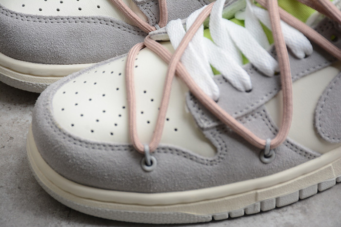 nike dunk low lthr ow grey em1602-113