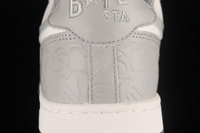 bape sta sk8 to nigo light grey/white/beige aa1g801009i