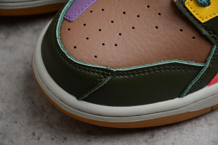 nike dunk low scrap archeo brown - db0500-200