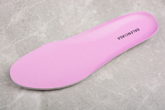 blcg runner sneaker in pink mesh and nylon vk582-022