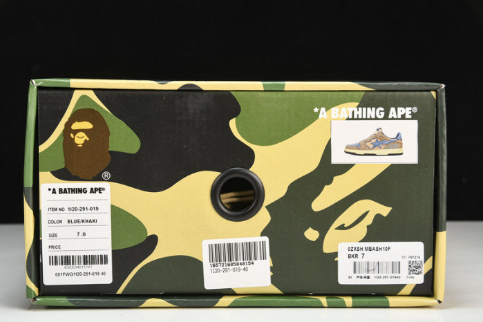 bape sta low sneaker 191042-011