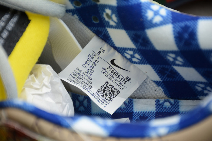 nike duck low pro white red yellow 318403-175