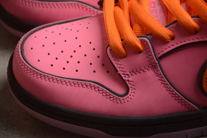 the powerpuff girls x nike sb dunk low “blossom” fz8319-600