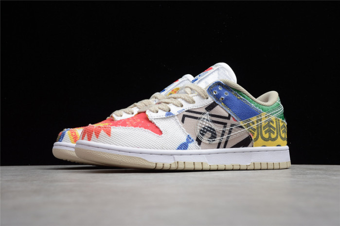 nike dunk low sp city market da6125-900