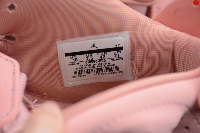 aleali may x air jordan 6 “millennial pink” ci0550-600