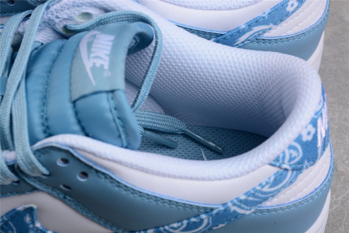 nike dunk low blue paisley (w) - dh4401-101