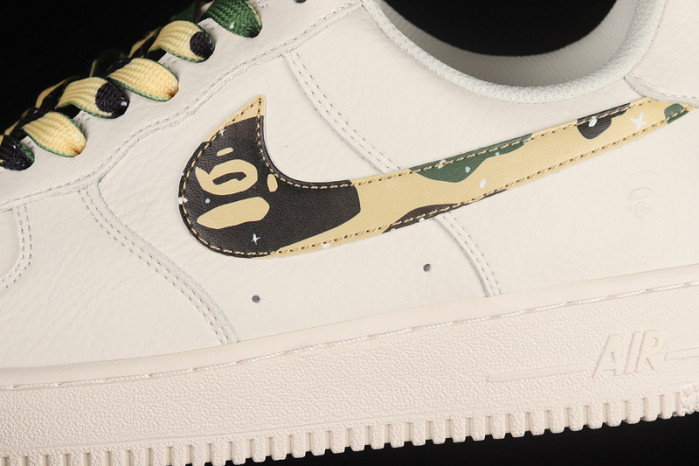 bape x nike air force 1
