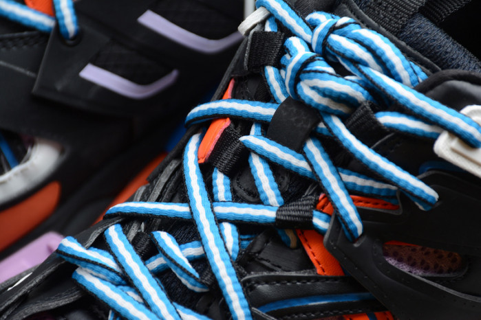 blcg sneaker tess.s.gomma black pink orange blue 542023w1gc11054