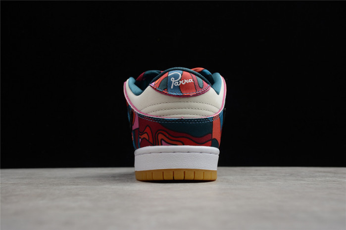 nike sb dunk low pro parra abstract art (2021) - dh7695-600