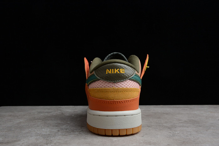 nike dunk low scrap archeo brown - db0500-200