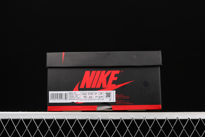 air jordan 1 retro high silver toe (w) - cd0461-001