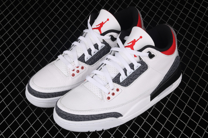 air jordan 3 retro se fire red denim (2020) japan version cz6431 100