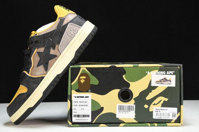 bape sta low sneaker 191042-012