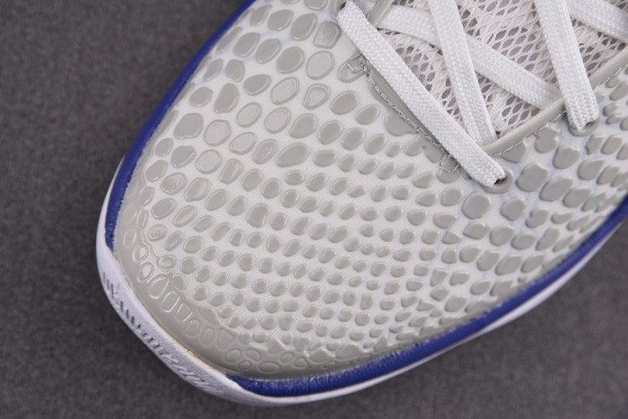 nike zoom kobe 6 white del sol - 436311-101