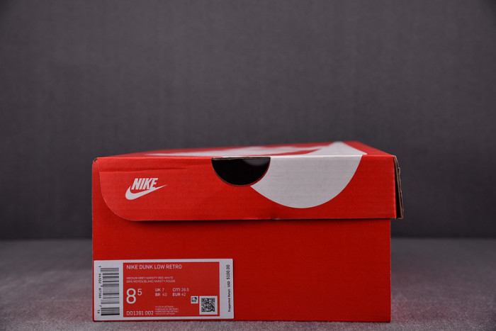 nike sb dunk low sp university red white grey dd1391-002