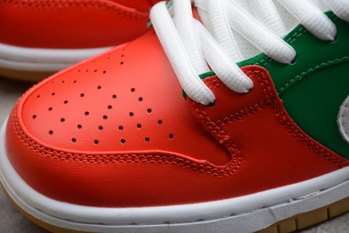 nike sb dunk low red orange green cz5130-600