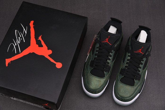 new air jordan 4 se laser green aj4-1043515