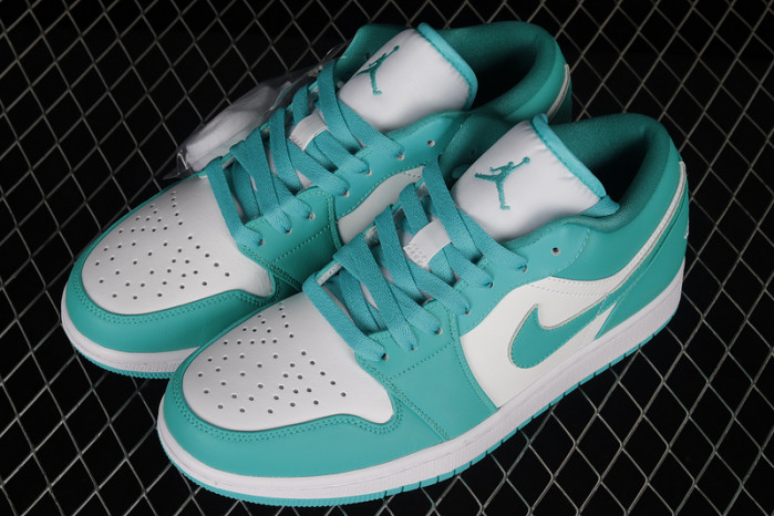 air jordan 1 low turquoise dc0774-132