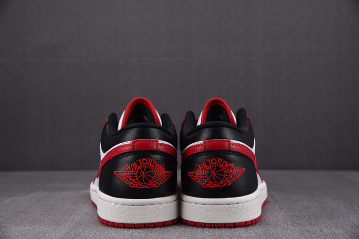 jordan 1 low reverse black toe (w) dc0774-160
