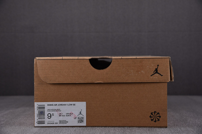 jordan 1 low se light olive (w) - dv0426-301