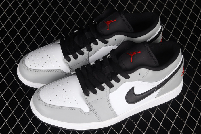 air jordan 1 low light smoke grey - 553558-030