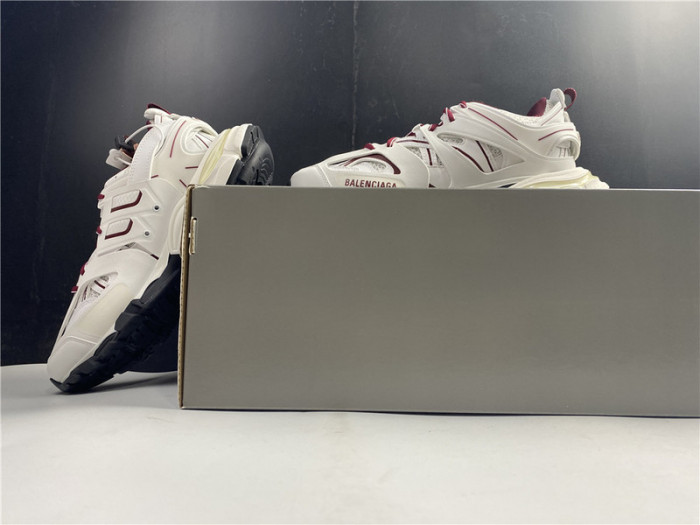 blcg track trainer white and burgundy 542436 w3ac1 2050