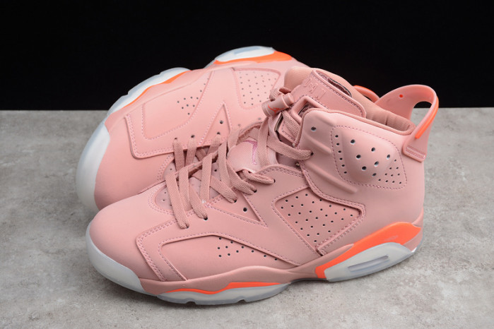 aleali may x air jordan 6 “millennial pink” ci0550-600