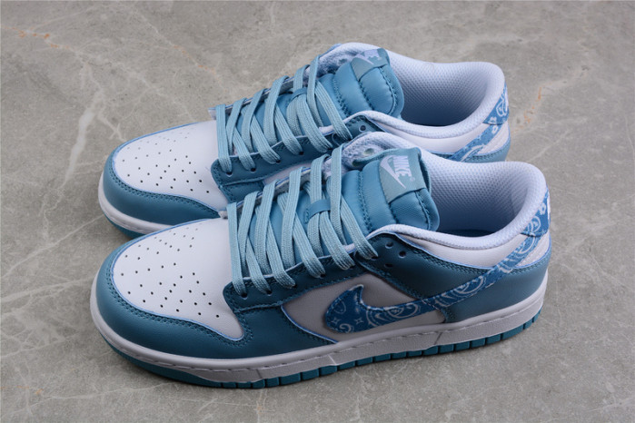nike dunk low blue paisley (w) - dh4401-101