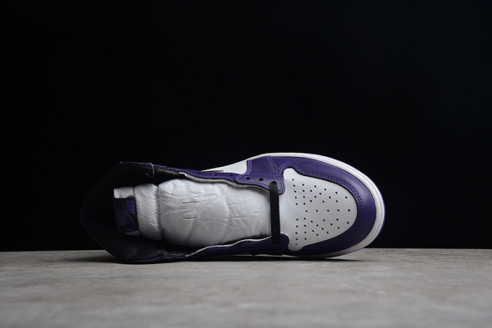air jordan 1 retro high court purple white 555088-500