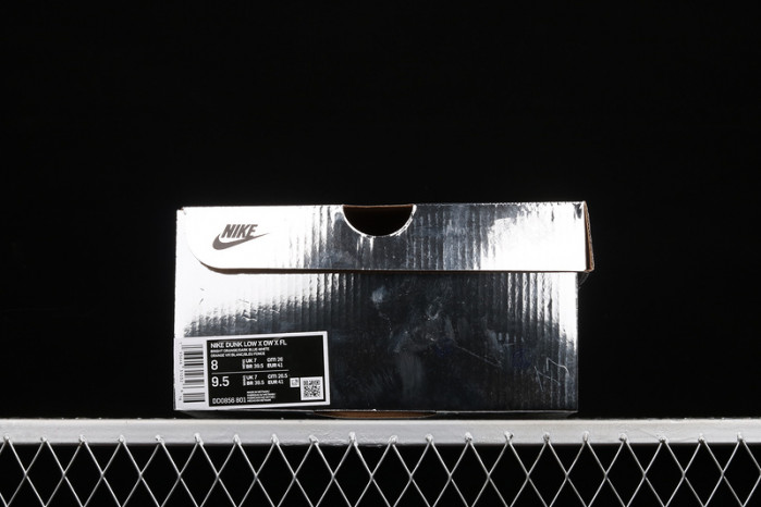 ofw x nike sb dunk low orange perple white ct0856-801