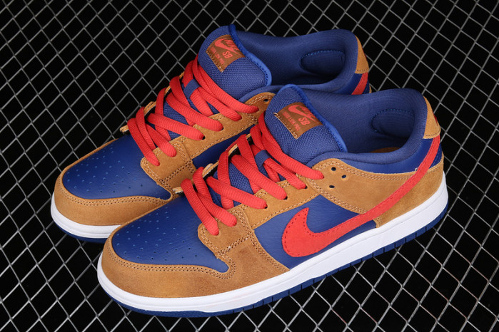 nike sb dunk low reverse papa bear bq6817-700