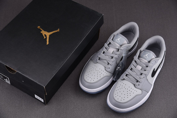 air jordan 1 retro low golf wolf grey - dd9315-002