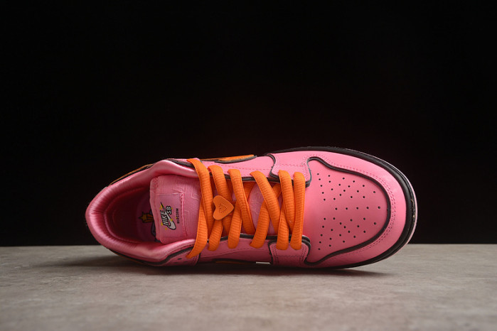 the powerpuff girls x nike sb dunk low “blossom” fz8319-600