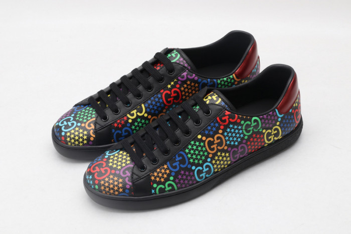 G*u*i ace embroidered low-top sneaker 610085 h2020 1110