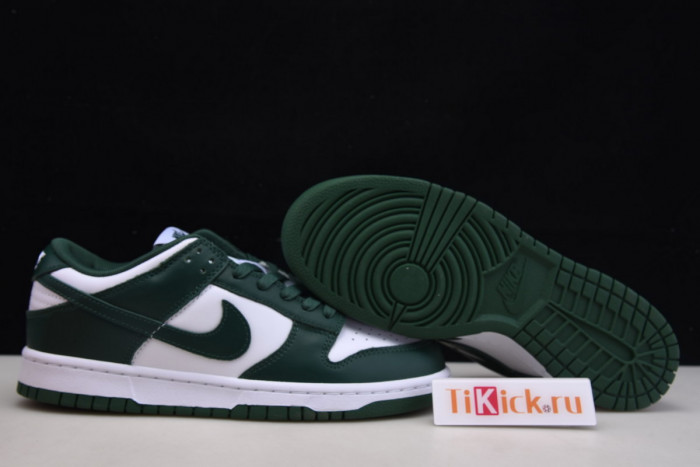 nike dunk low michigan state - dd1391-101