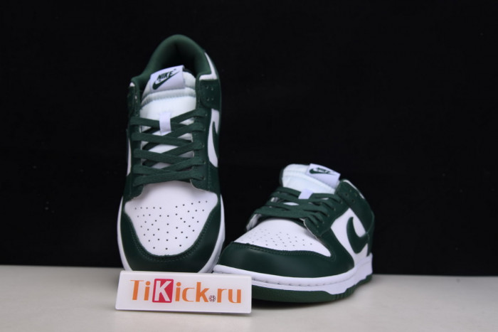 nike dunk low michigan state - dd1391-101