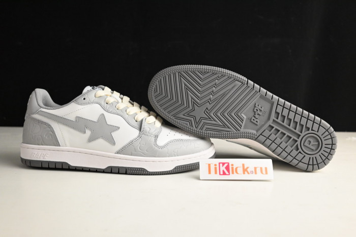 bape sta sk8 to nigo light grey/white/beige aa1g801009i