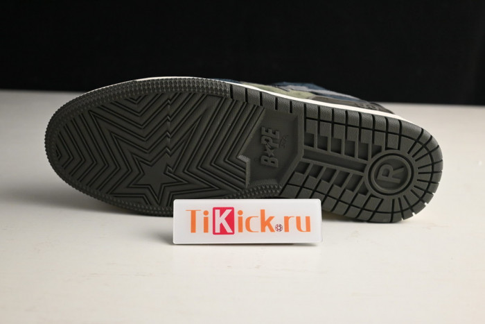 bape sta sk8 to nigo low ‘army green’ 1h80291019