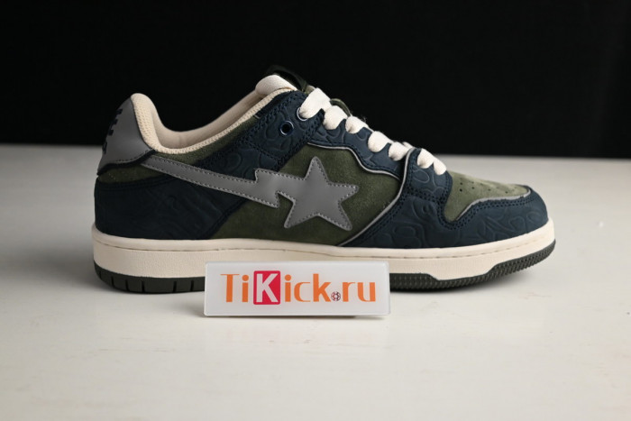 bape sta sk8 to nigo low ‘army green’ 1h80291019