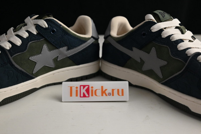 bape sta sk8 to nigo low ‘army green’ 1h80291019